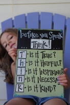 before you speak THINK