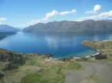 View over Lake Wanaka and surrounds from Helicopter!!!